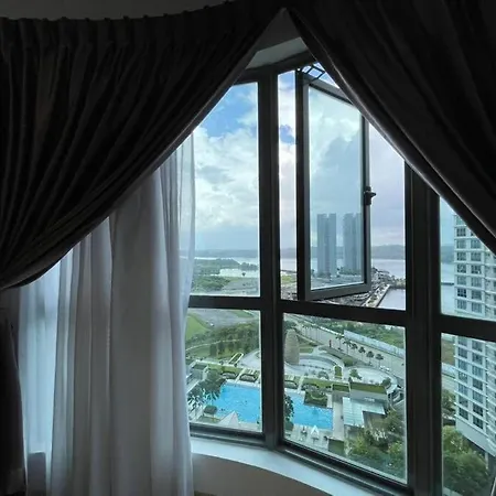 Teega Suites Seaview By Vdo Homestay Nusajaya  Exterior photo