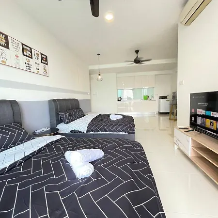 Teega Suites Seaview By Vdo Homestay Nusajaya  Exterior photo